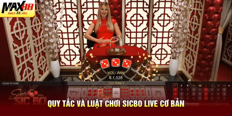 Quy tắc và luật chơi sicbo live cơ bản